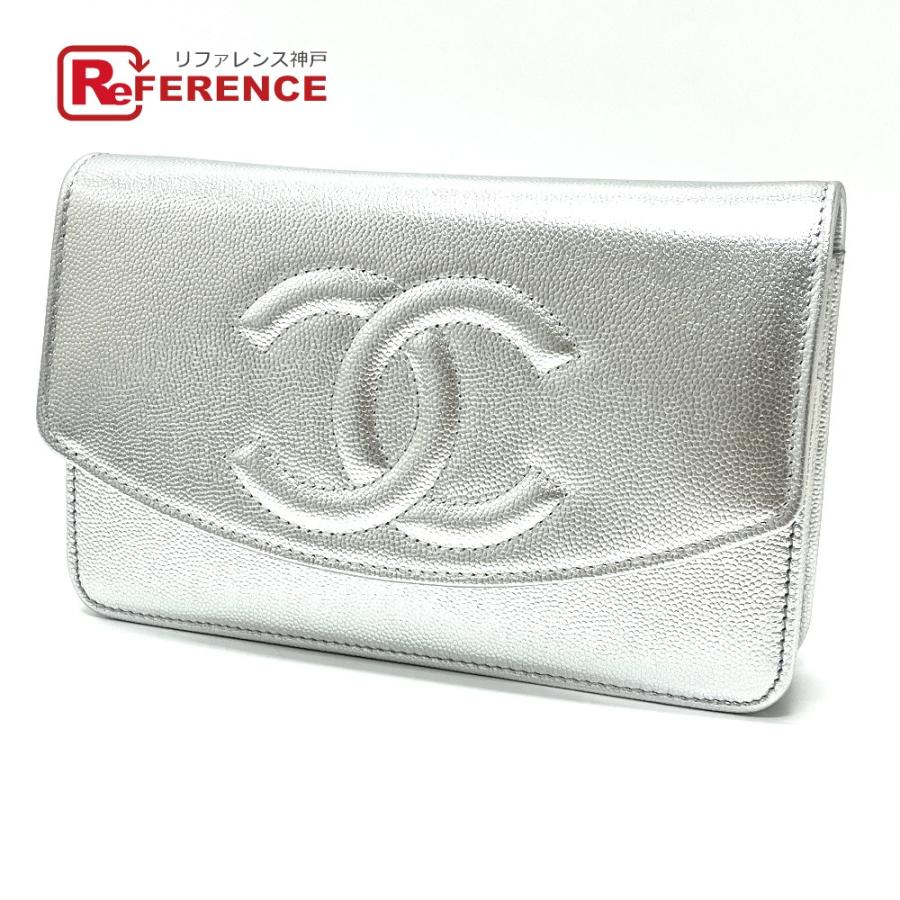 CHANEL（シャネル） 未使用 AP4653 ココマーク チェーンウォレット メティエダール コレクション ショルダーバッグ レディース ...