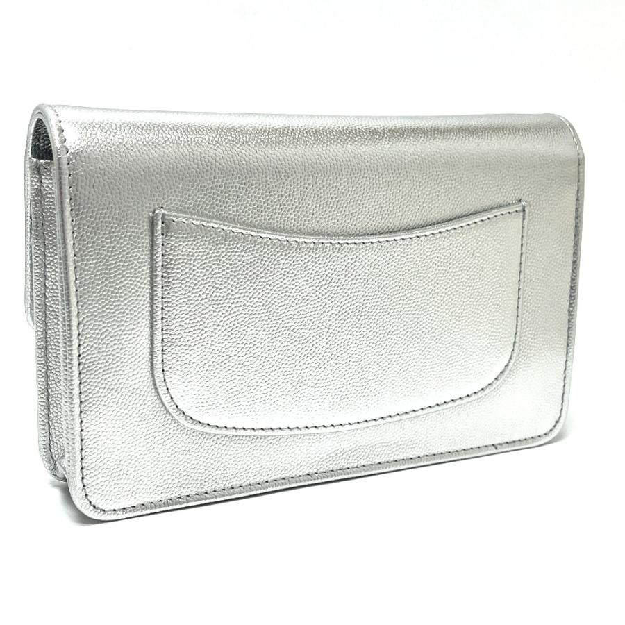 未使用 CHANEL シャネル AP4653 ココマーク チェーンウォレット メティエダール コレクション ショルダーバッグ レディース【中古】_1