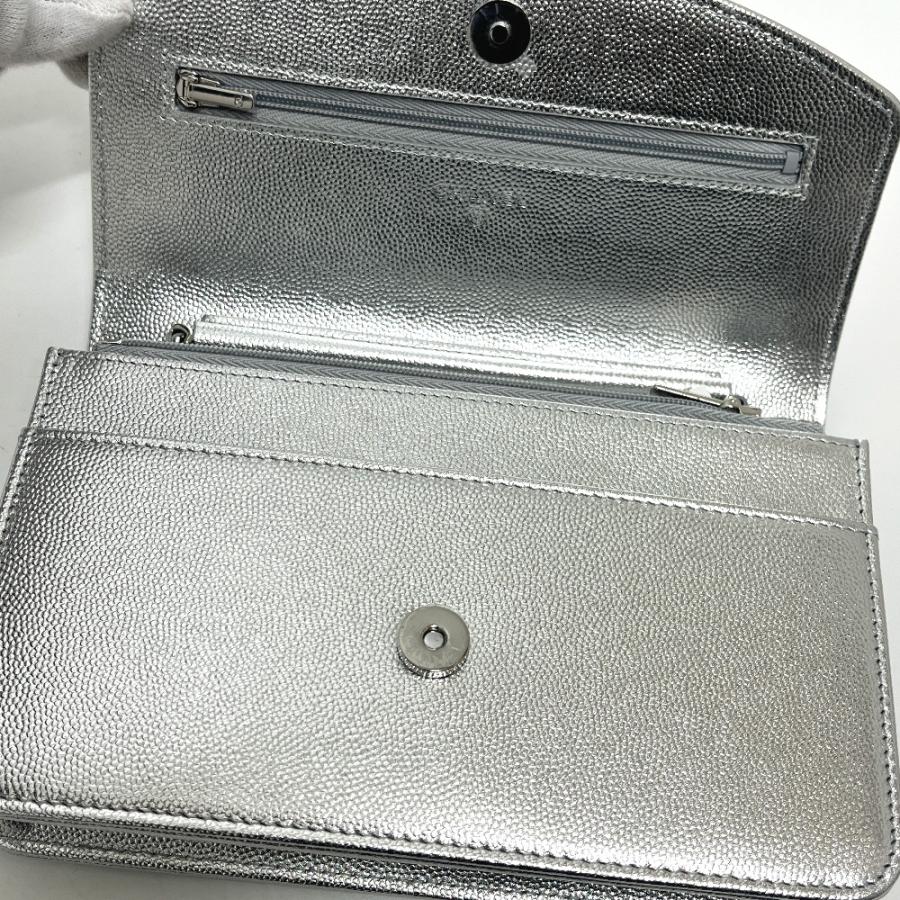 未使用 CHANEL シャネル AP4653 ココマーク チェーンウォレット メティエダール コレクション ショルダーバッグ レディース【中古】_7