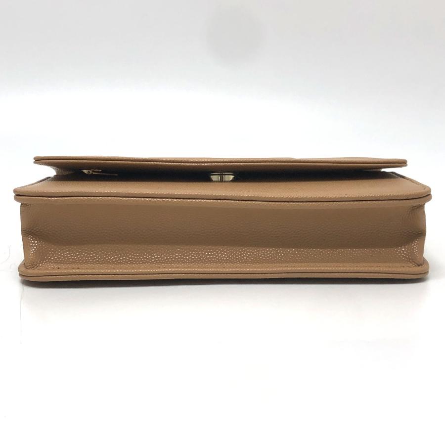 未使用 CHANEL シャネル AP4653 ココマーク チェーンウォレット メティエダール コレクション ショルダー ベージュ レディース【中古】_4