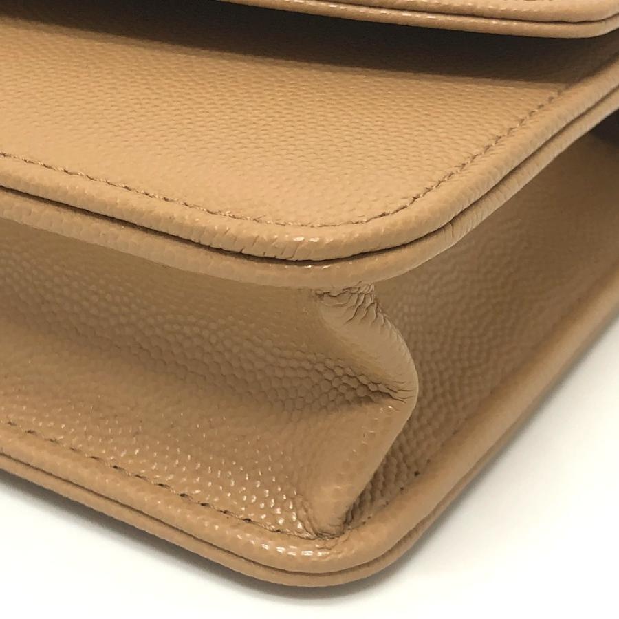 未使用 CHANEL シャネル AP4653 ココマーク チェーンウォレット メティエダール コレクション ショルダー ベージュ レディース【中古】_5