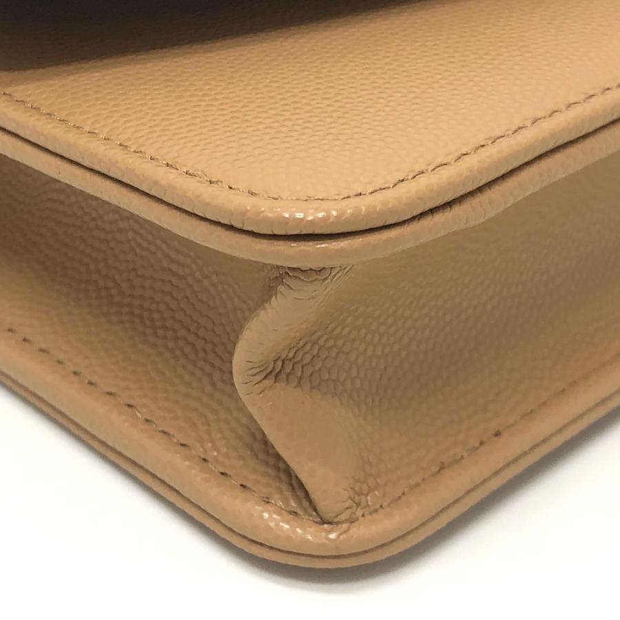 未使用 CHANEL シャネル AP4653 ココマーク チェーンウォレット メティエダール コレクション ショルダー ベージュ レディース【中古】_6