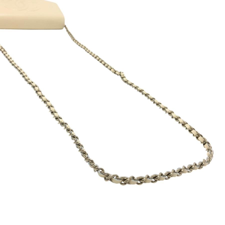 未使用 CHANEL シャネル AP4653 カバン チェーンウォレット メティエダール コレクション ショルダーバッグ ホワイト レディース【中古】_7