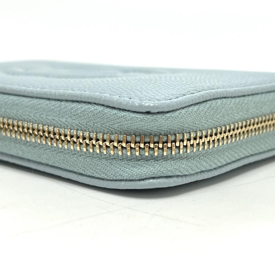 未使用 CHANEL シャネル AP4658 ココマーク メティエダール カードケース 財布 ウォレット コインケース ブルー レディース【中古】 | CHANEL | 05