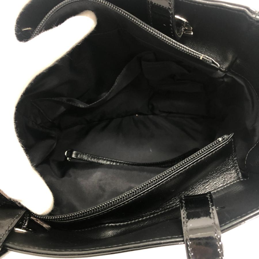 美品 CHANEL シャネル A34208 CC ココマーク パリビアリッツＰＭ エナメル×ハラコ×レザー トートバック カバン レディース【中古】 | CHANEL | 08