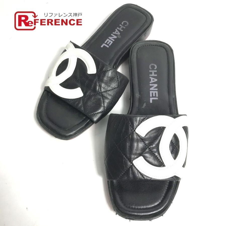 CHANEL（シャネル） G24468 CC ココマーク 靴 ペタンコ フラット 05C 