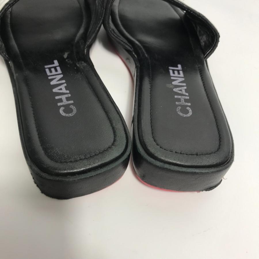 CHANEL（シャネル） G24468 CC ココマーク 靴 ペタンコ フラット 05C 