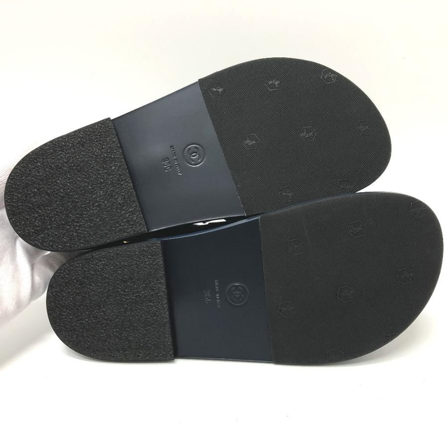 CHANEL 未使用 シャネル G35927 ココマーク スポーツ 23P サンダル