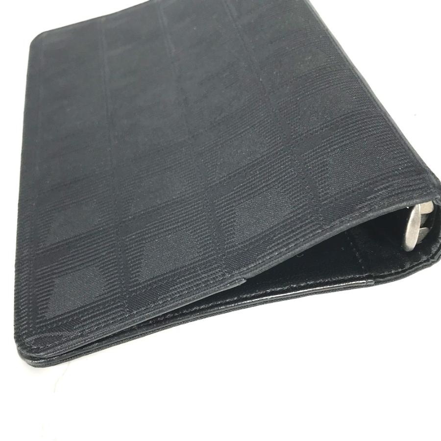 CHANEL シャネル ロゴ システム手帳 ステーショナリー ニュートラベルライン 手帳カバー ブラック レディース【中古】 | CHANEL | 03