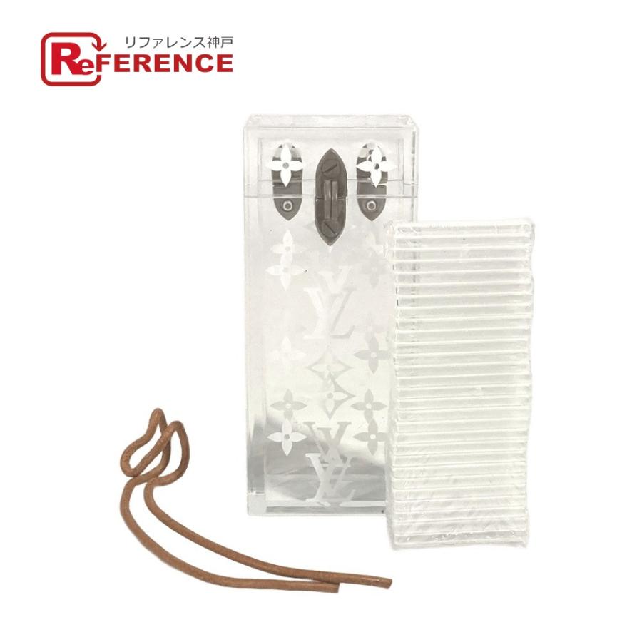 LOUIS VUITTON ルイヴィトン ドミノ セット  インテリア ゲーム おもちゃ 非売品 ノベルティ モノグラム 雑貨 クリア【中古】 | LOUIS VUITTON