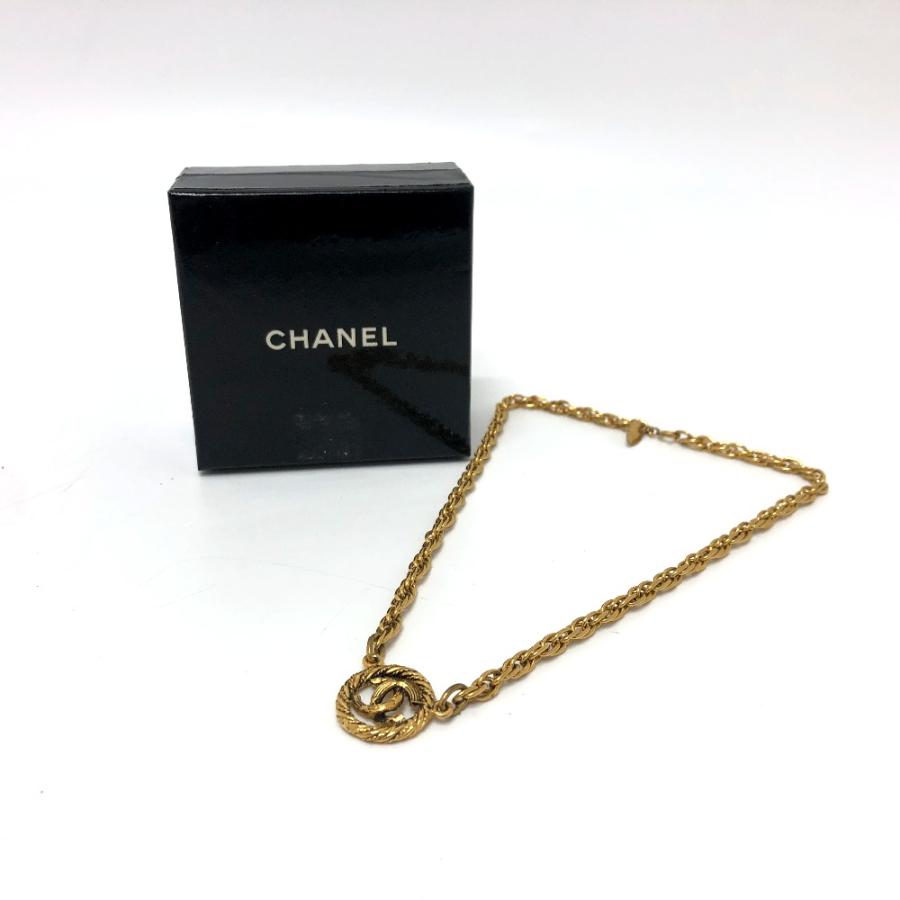CHANEL シャネル ココマーク ネックレス ゴールド レディース【中古】 | CHANEL | 09