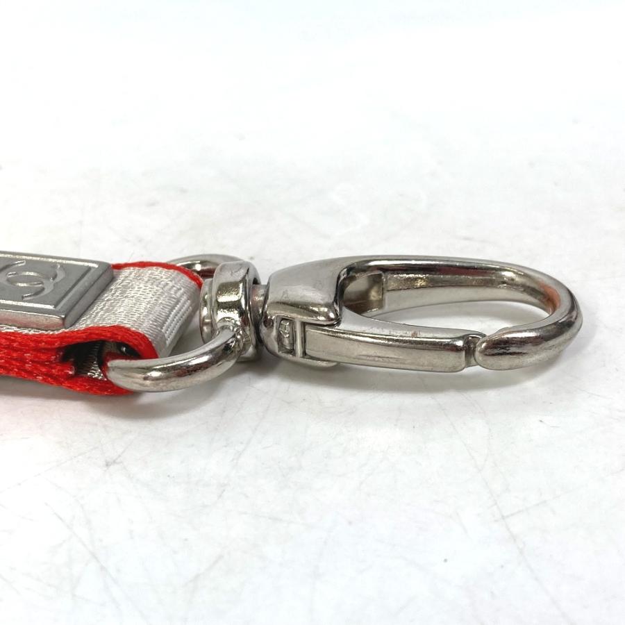 CHANEL シャネル CC ココマーク 05S スポーツ ネックストラップ ストラップ キャンバス グレー レディース【中古】 | CHANEL | 03