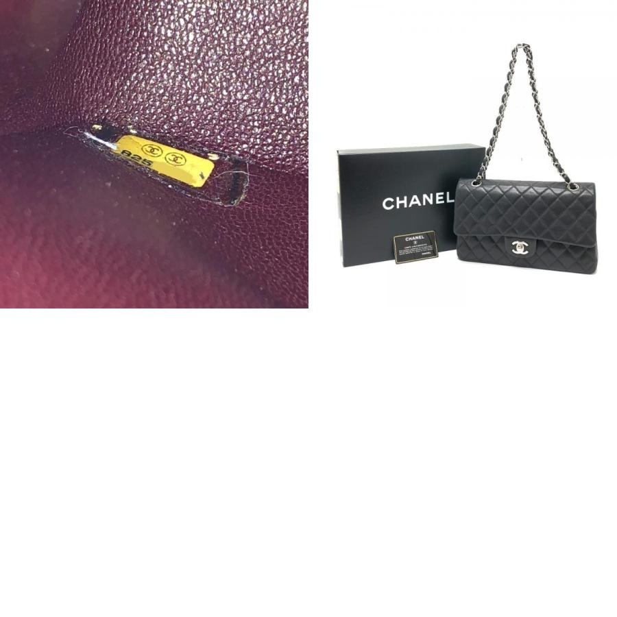 CHANEL（シャネル） A01112 マトラッセ25 Wチェーン Wフラップ