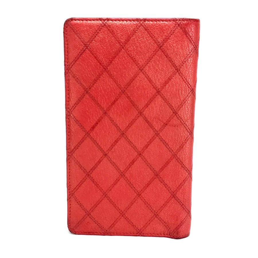 CHANEL シャネル 長財布 ココマーク ダブルステッチ ビコローレ 長財布 