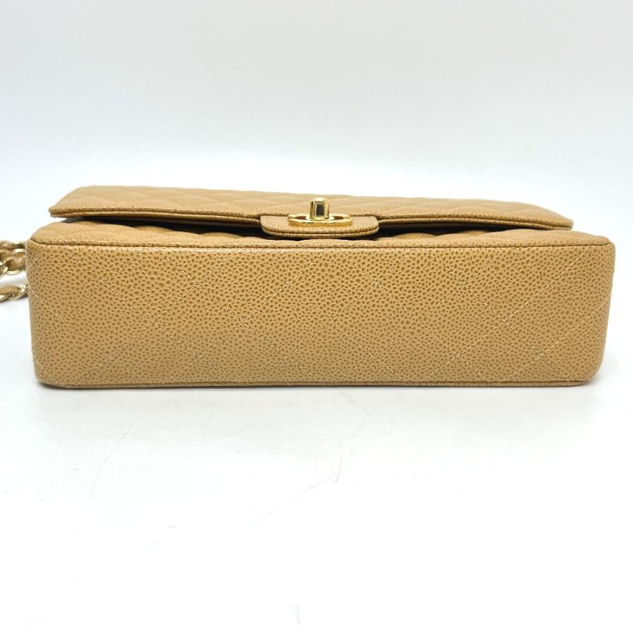 CHANEL シャネル A01112 マトラッセ25 マトラッセ 25 Wチェーン カバン バッグ ショルダーバッグ ベージュ レディース【中古】の画像