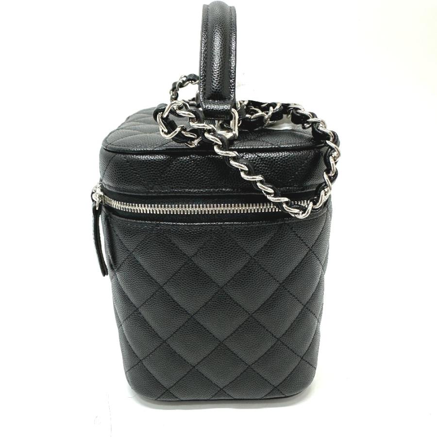 未使用 CHANEL シャネル AS2362 CC マトラッセ キルティング 2WAY チェーンバッグ カバン バニティバッグ SV金具 レディース【中古】 | CHANEL | 02