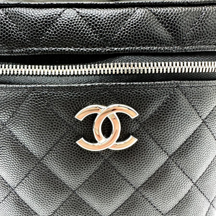 未使用 CHANEL シャネル AS2362 CC マトラッセ キルティング 2WAY チェーンバッグ カバン バニティバッグ SV金具 レディース【中古】 | CHANEL | 04