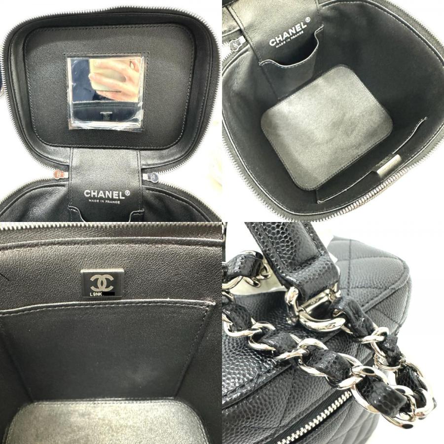 未使用 CHANEL シャネル AS2362 CC マトラッセ キルティング 2WAY チェーンバッグ カバン バニティバッグ SV金具 レディース【中古】 | CHANEL | 08