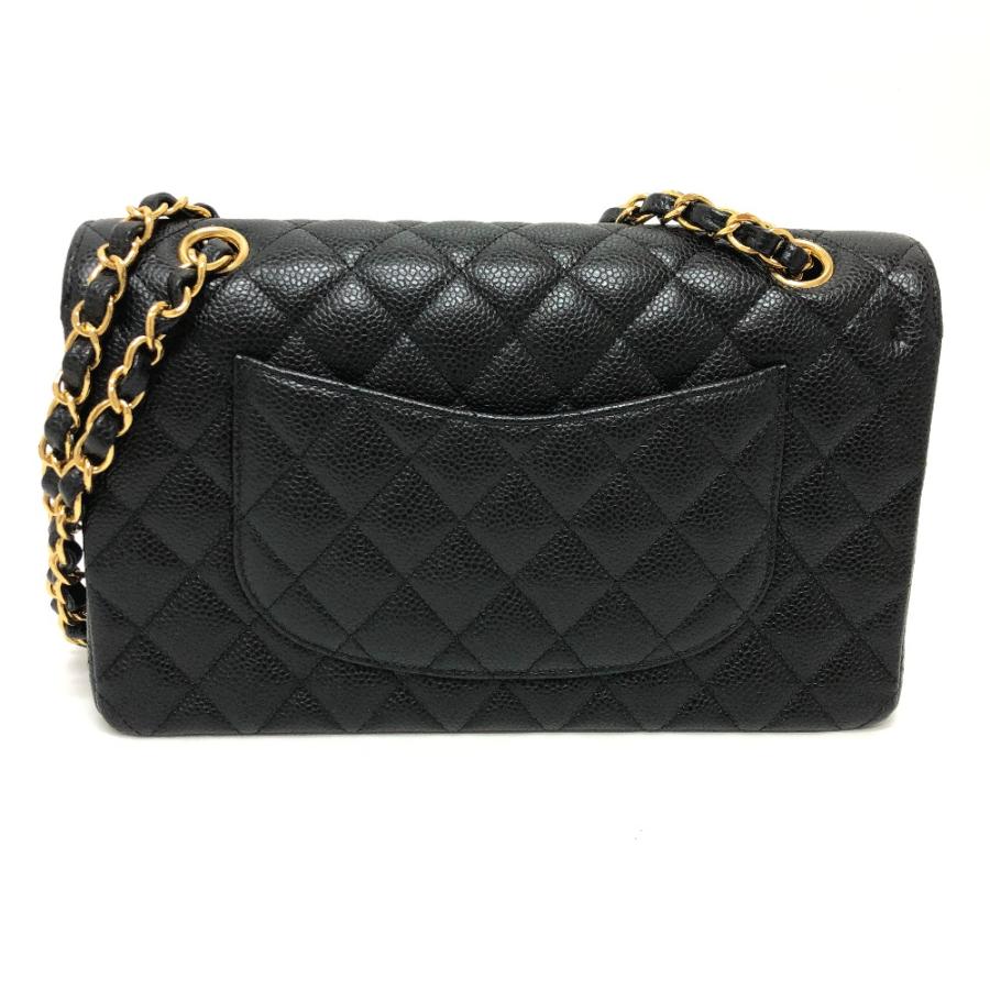 CHANEL（シャネル） 美品 A01112 マトラッセ25 Wチェーン 肩掛け 斜め