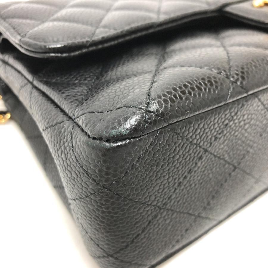 CHANEL（シャネル） 美品 A01112 マトラッセ25 Wチェーン 肩掛け 斜め