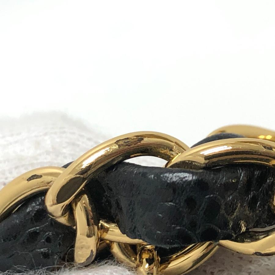 CHANEL（シャネル） 美品 A01112 マトラッセ25 Wチェーン 肩掛け 斜め