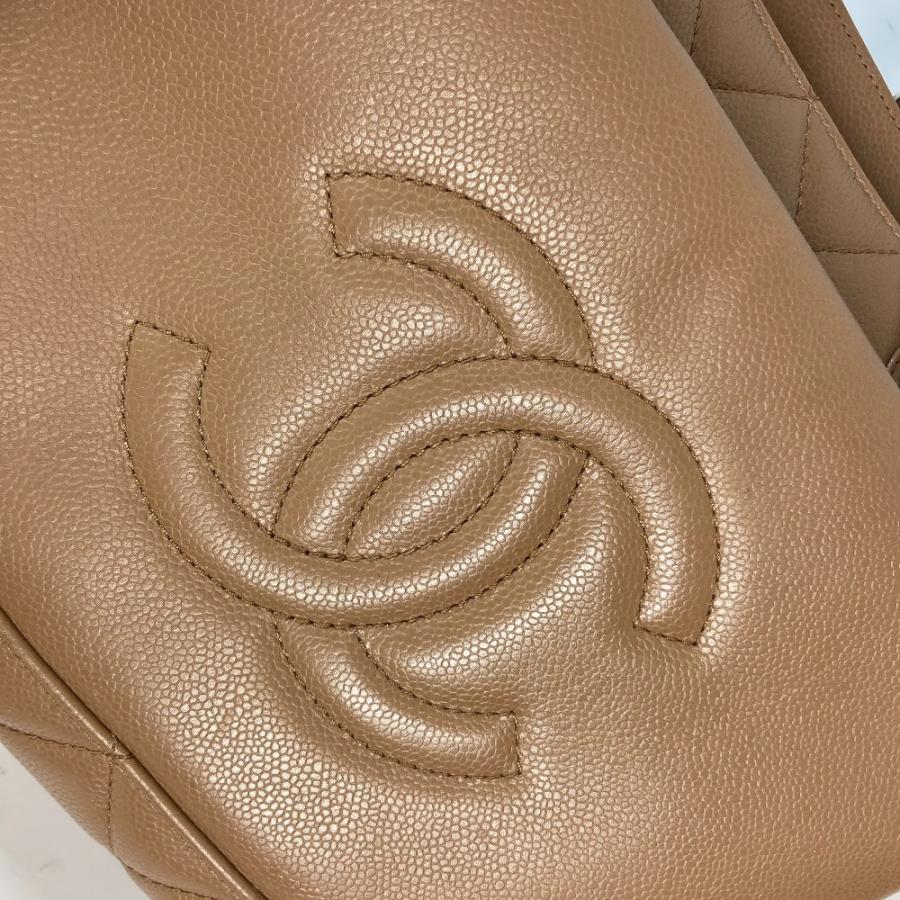 CHANEL シャネル CC ココマーク 2WAYバッグ カバン ショルダーバッグ 肩掛け トートバッグ ベージュ レディース【中古】 | CHANEL | 06
