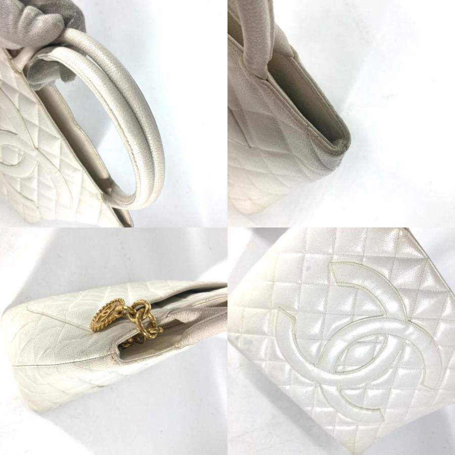 CHANEL シャネル A01804  CC ココマーク 復刻トート ショルダーバッグ 肩掛け カバン キルティング マトラッセ トートバッグ 【中古】の画像