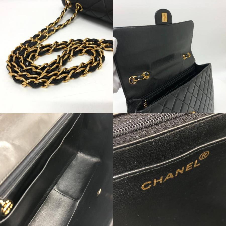 CHANEL シャネル マトラッセ30 マトラッセ 30 Wチェーン マトラッセ カバン バッグ ハンドバッグ マトラッセ ショルダーバッグ 【中古】 | CHANEL | 08