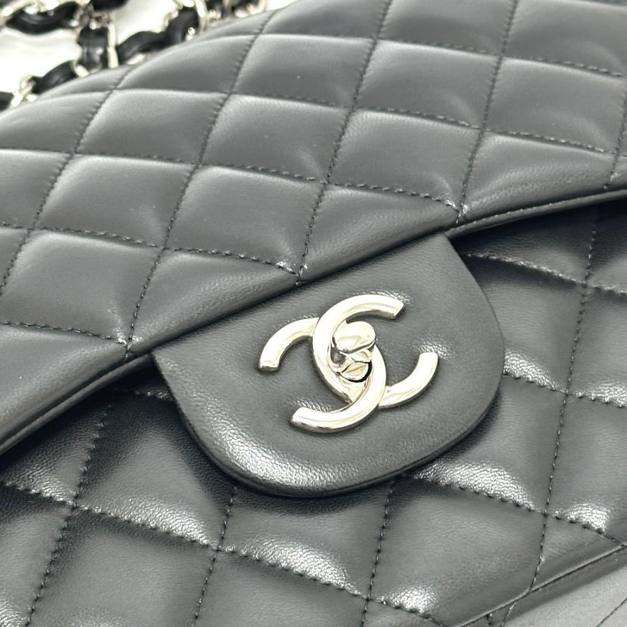 CHANEL シャネル A58600 マトラッセ30 Wフラップ Wチェーン ショルダーバッグ ブラック レディース【中古】 | CHANEL | 05