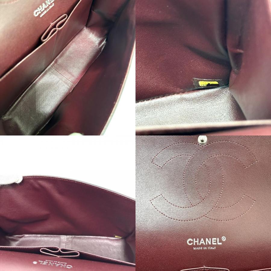 CHANEL シャネル A58600 マトラッセ30 Wフラップ Wチェーン ショルダーバッグ ブラック レディース【中古】 | CHANEL | 08