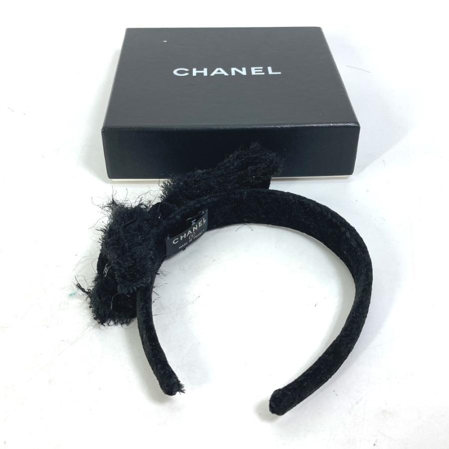 CHANEL シャネル 14K リボン CC ココマーク へアバンド ヘッドバンド