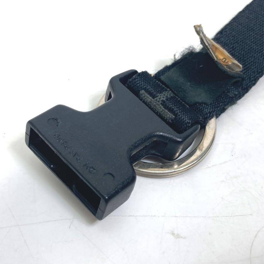 CHANEL シャネル スポーツ sports 方位磁石付き CC ココマーク キーホルダー キーリング ナイロンキャンバス ブラック レディース【中古】 | CHANEL | 06