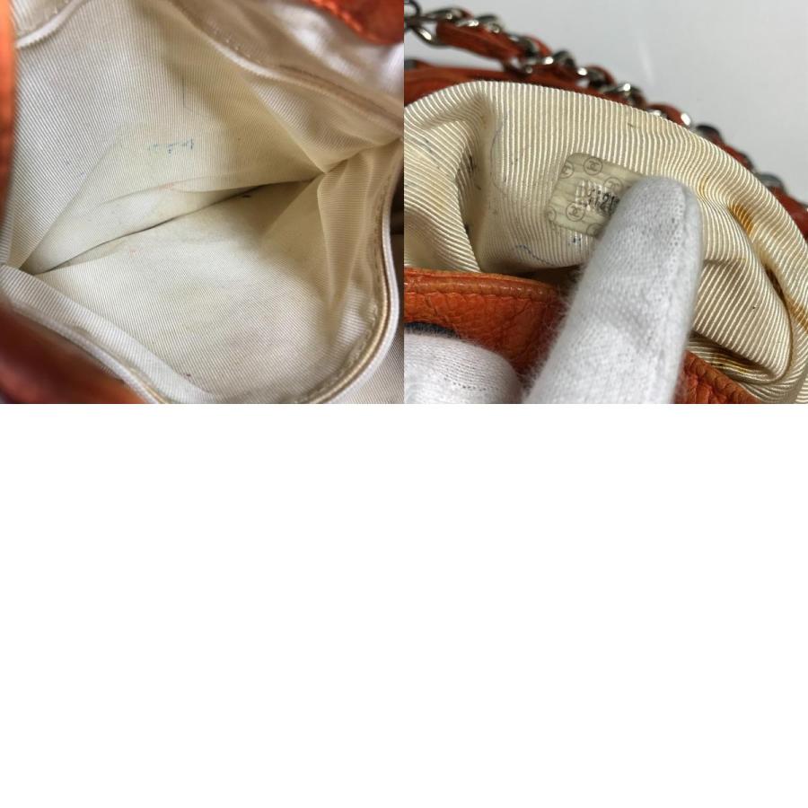 CHANEL シャネル マトラッセ 巾着 キルティング 2WAYバッグ バックパック カバン リュックサック ショルダーバッグ オレンジ 【中古】 | CHANEL | 09