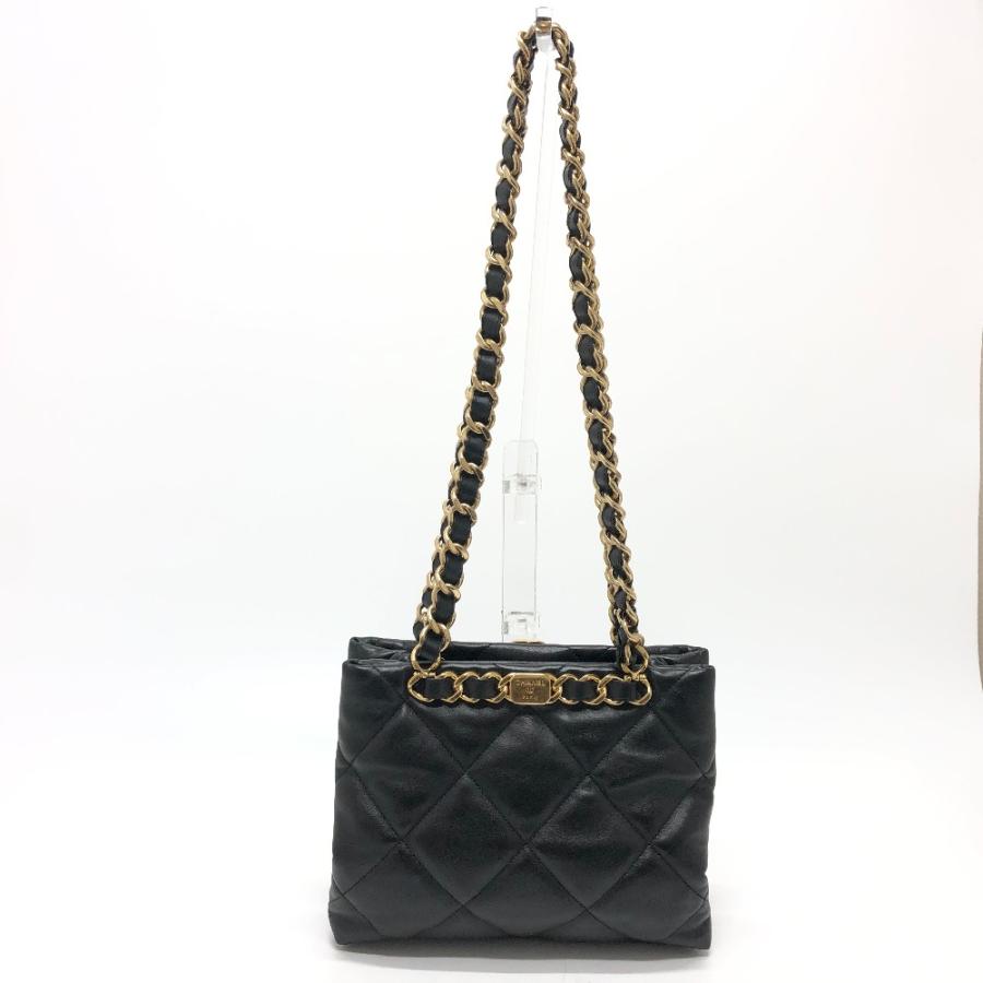 シャネル AS3502 ショルダーバッグ CHANEL（シャネル） 新品同様 AS3502 マトラッセ スモールショッピング