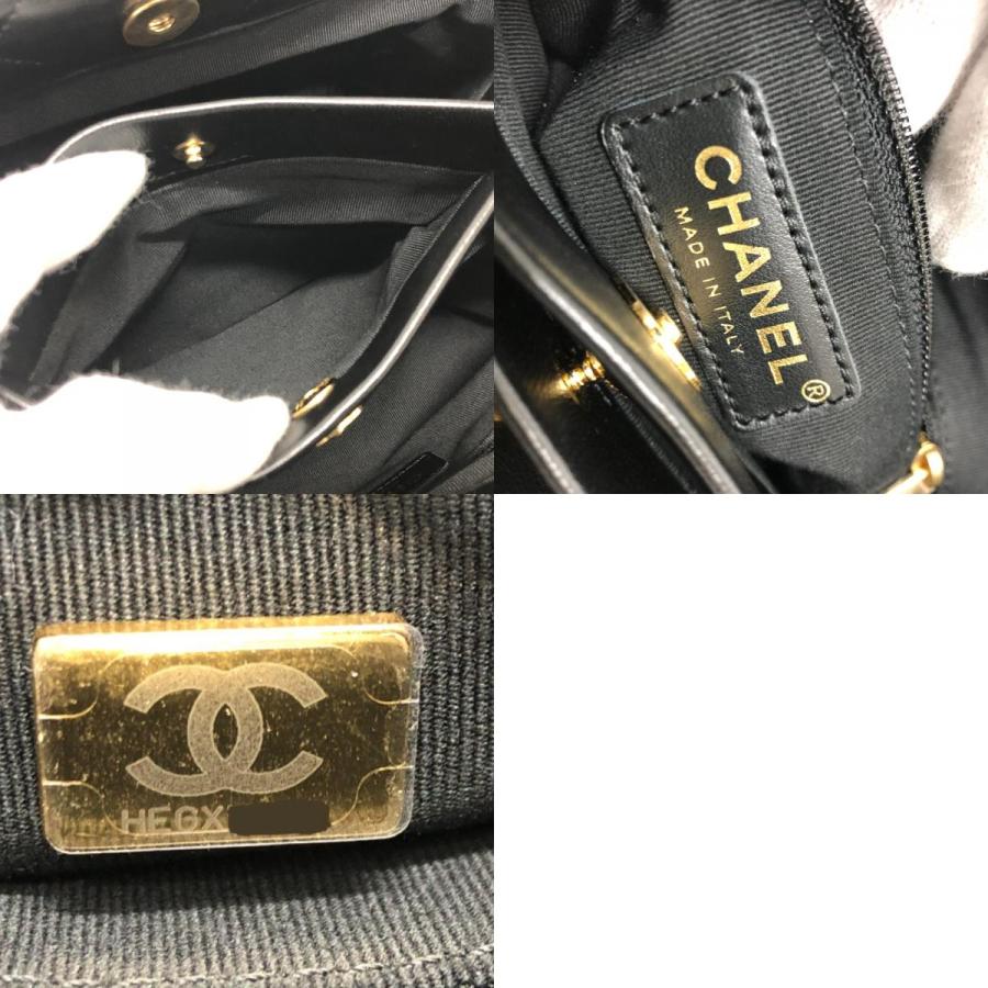 シャネル CHANEL マトラッセ スモールショッピングバッグ AS3502 ココマーク CC チェーンバッグ 肩掛け ショルダー ショルダーバッグ ラムスキン ブラック 新品同様 CHANEL（シャネル） 新品同様 AS3502 マトラッセ スモールショッピング