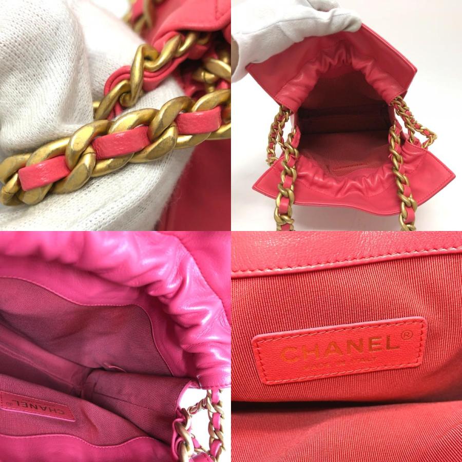 未使用 CHANEL シャネル ココマーク マトラッセ チェーン ハンドバッグ ピンク レディース【中古】 | CHANEL | 08