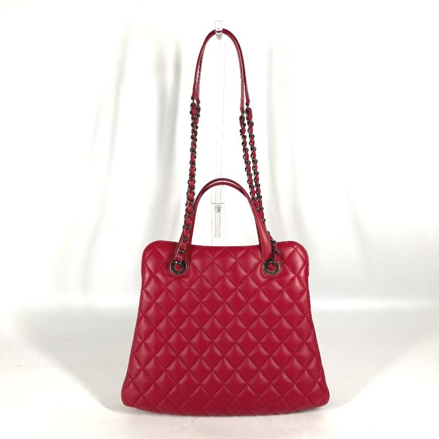 CHANEL シャネル CC ココマーク マトラッセ キルティング 2WAYバッグ チェーンショルダーバッグ トートバッグ ピンク 【中古】 | CHANEL | 02