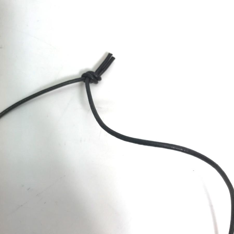 LOUIS VUITTON ルイヴィトン M65453 パンダンティフ・シャンゼリゼ GM 革紐 ネックレス シルバー メンズ【中古】 | LOUIS VUITTON | 03