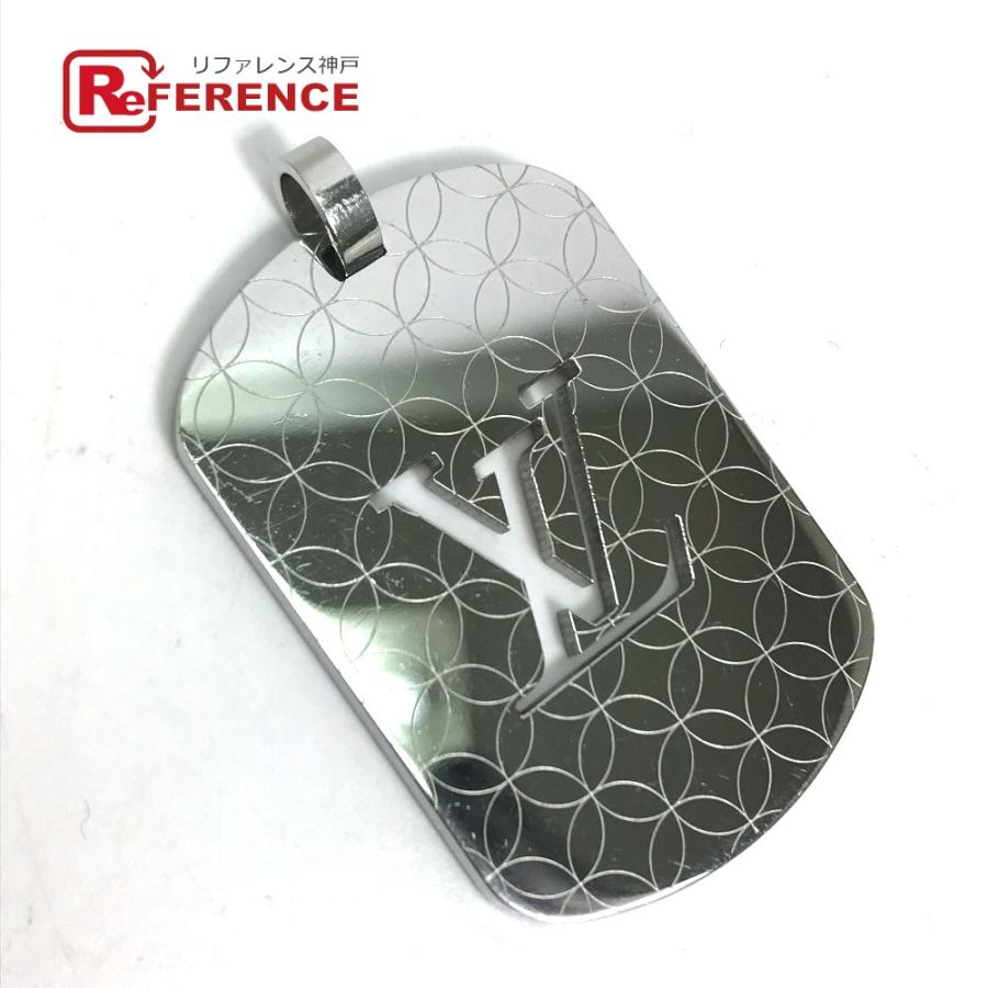 LOUIS VUITTON ルイヴィトン M65453 パンダンティフ・シャンゼリゼ GM ネックレス ペンダントトップ シルバー メンズ【中古】 | LOUIS VUITTON