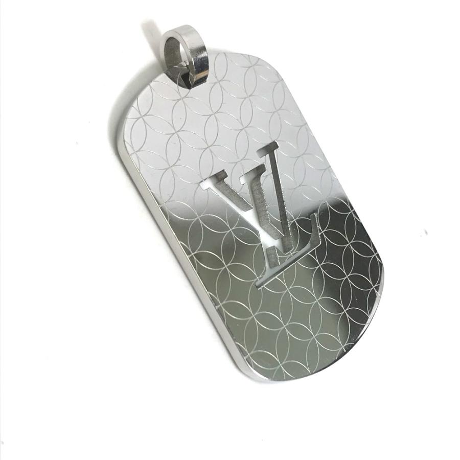 LOUIS VUITTON ルイヴィトン M65453 パンダンティフ・シャンゼリゼ GM ネックレス ペンダントトップ シルバー メンズ【中古】 | LOUIS VUITTON | 01