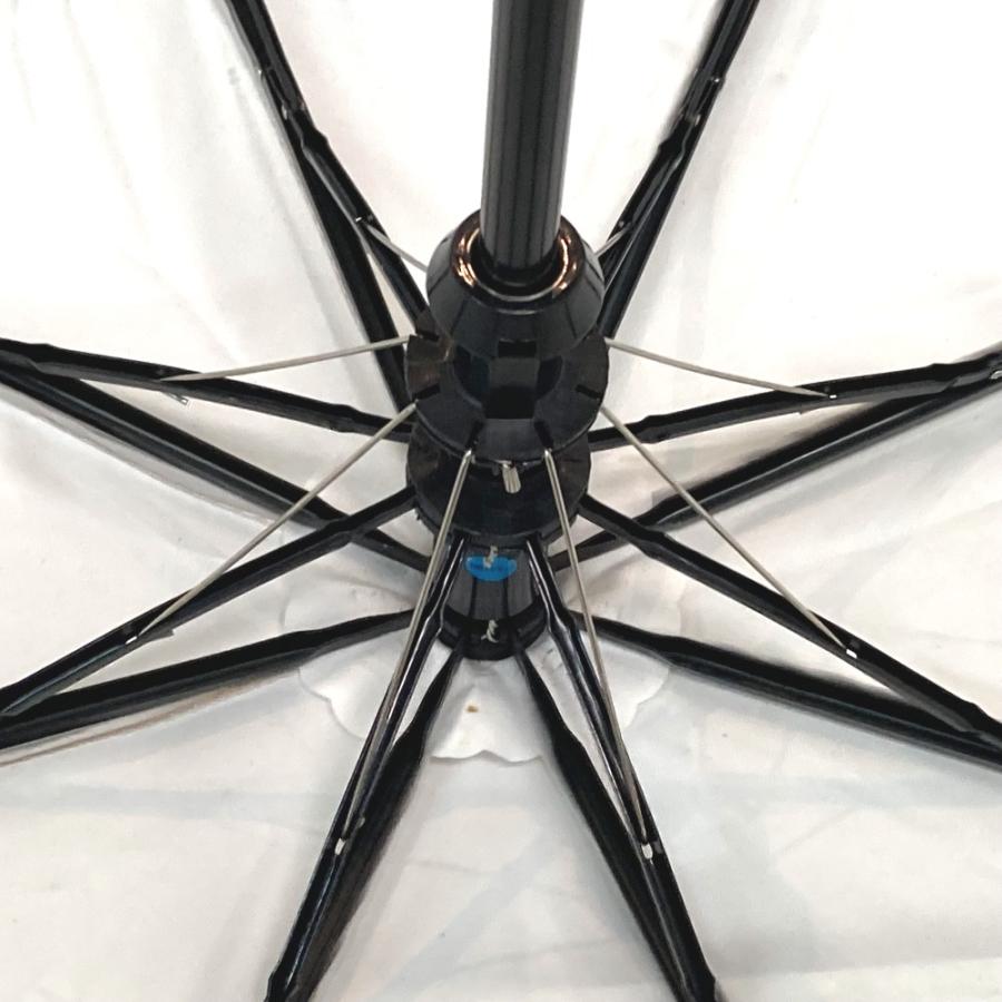 CHANEL シャネル CC ココマーク ワンタッチ クレヨンペイント 折り畳み アンブレラ 傘 ポリエステル ホワイト レディース【中古】未使用 | CHANEL | 06