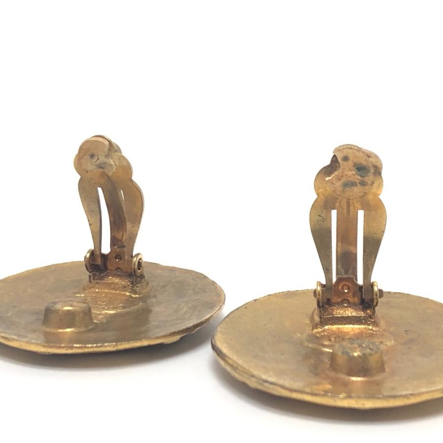 CHANEL シャネル ココマーク ロゴ イヤリング 小物 アクセサリー  イヤリング ゴールド レディース【中古】 | CHANEL | 06