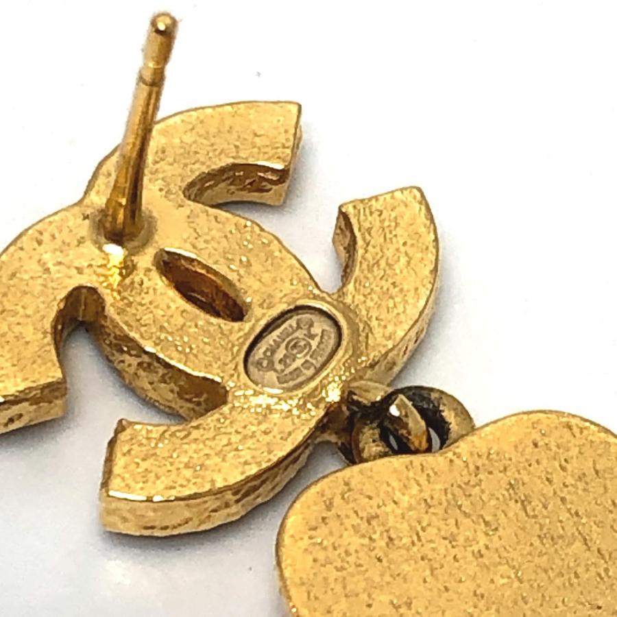 新品同様 CHANEL シャネル ココマーク フラワー ジュエリー 耳飾り L23 ピアス ピンク×ブラック ゴールド レディース【中古】 | CHANEL | 05