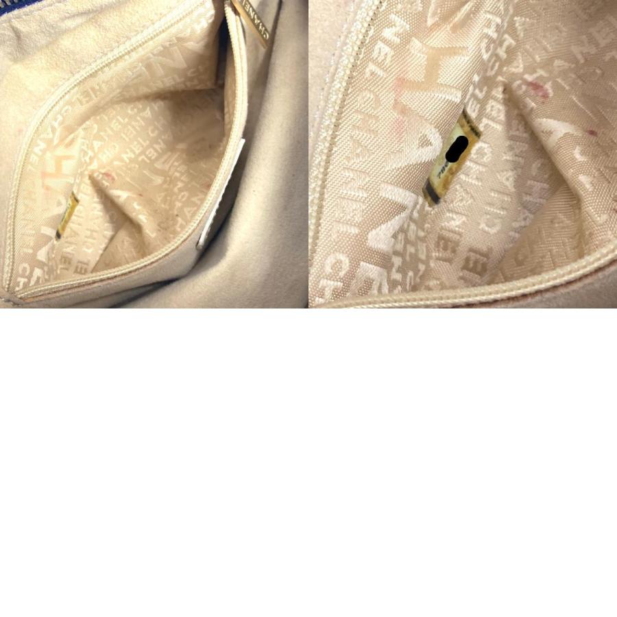 CHANEL シャネル CC ロゴ ココマーク チョコバー Wチェーン カバン 肩掛け ショルダーバッグ パープル レディース【中古】 | CHANEL | 09