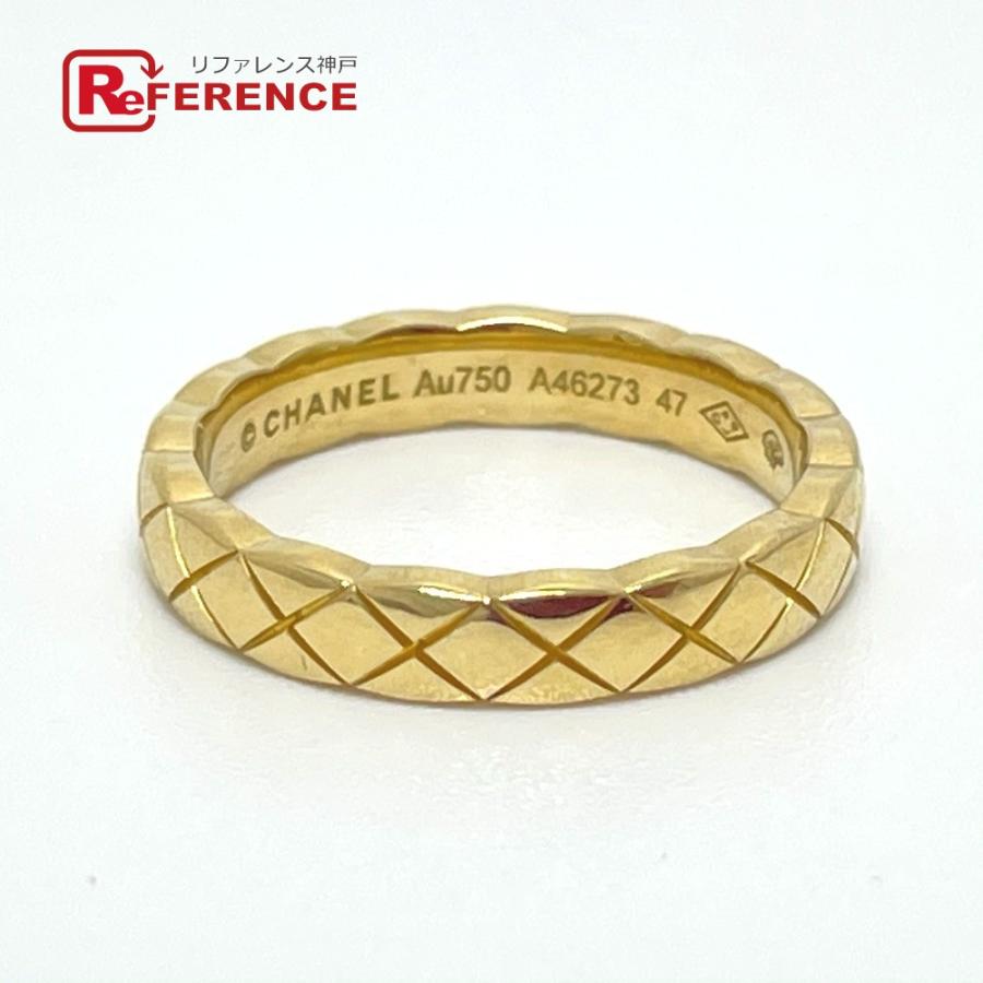 CHANEL シャネル ココクラッシュ スモール 7号 リング・指輪 K18YG ゴールド ユニセックス【中古】美品  :3868-19768-7:リファレンス コレクション - 通販 - Yahoo!ショッピング