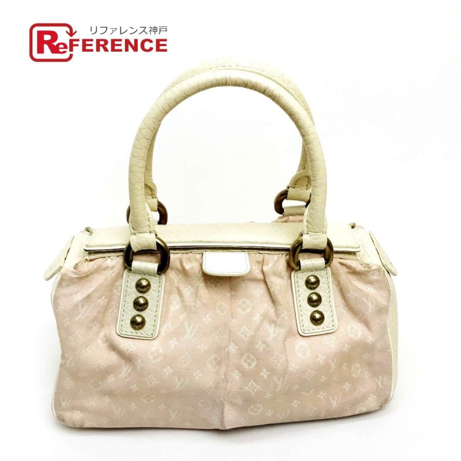LOUIS VUITTON ルイヴィトン M40062 2006クルーズ トラペーズPM ミニラン ハンドバッグ リネン