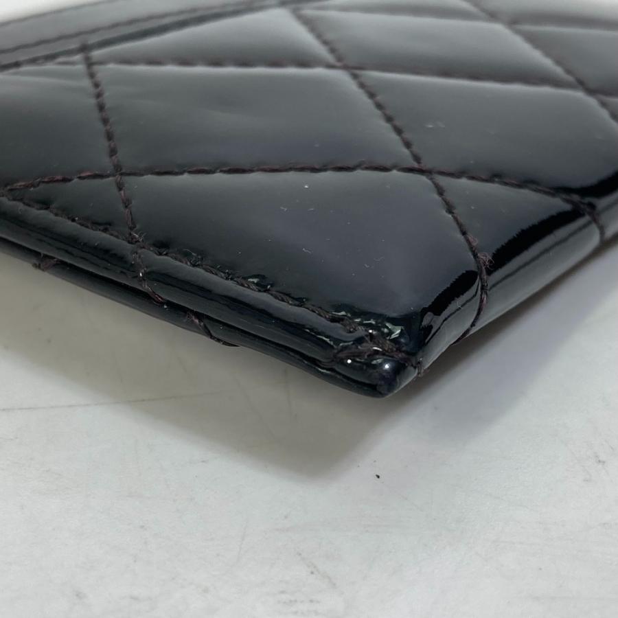 CHANEL シャネル CC ココマーク キルティング 名刺入れ パスケース カードケース ブラック系 レディース【中古】 | CHANEL | 05