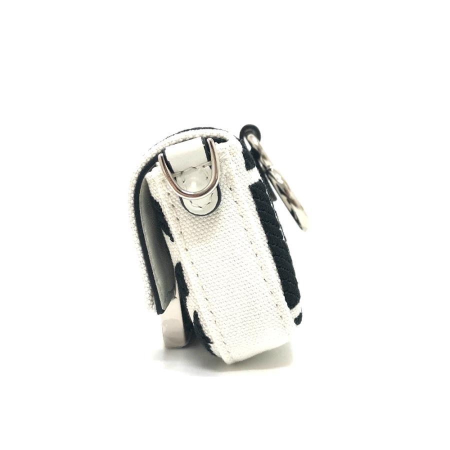 FENDI 未使用 フェンディ 7AS045 ズッカ ナノバケット チェーン カバン 