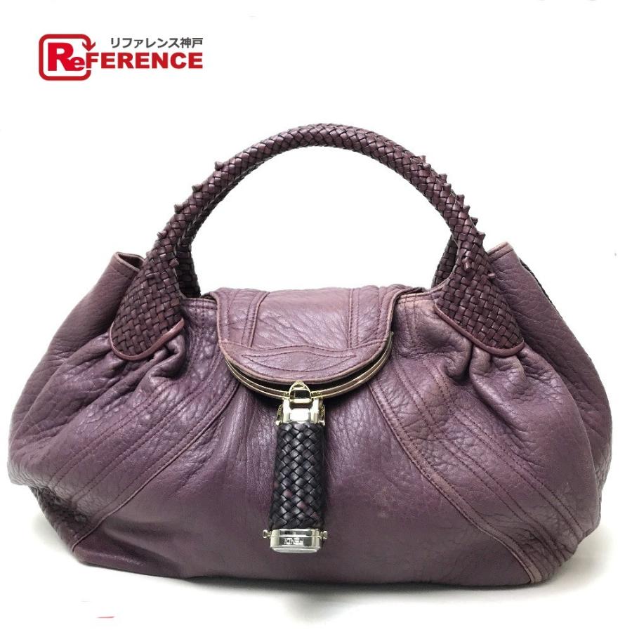 FENDI ショルダーバッグナッパレザーボルサブラック