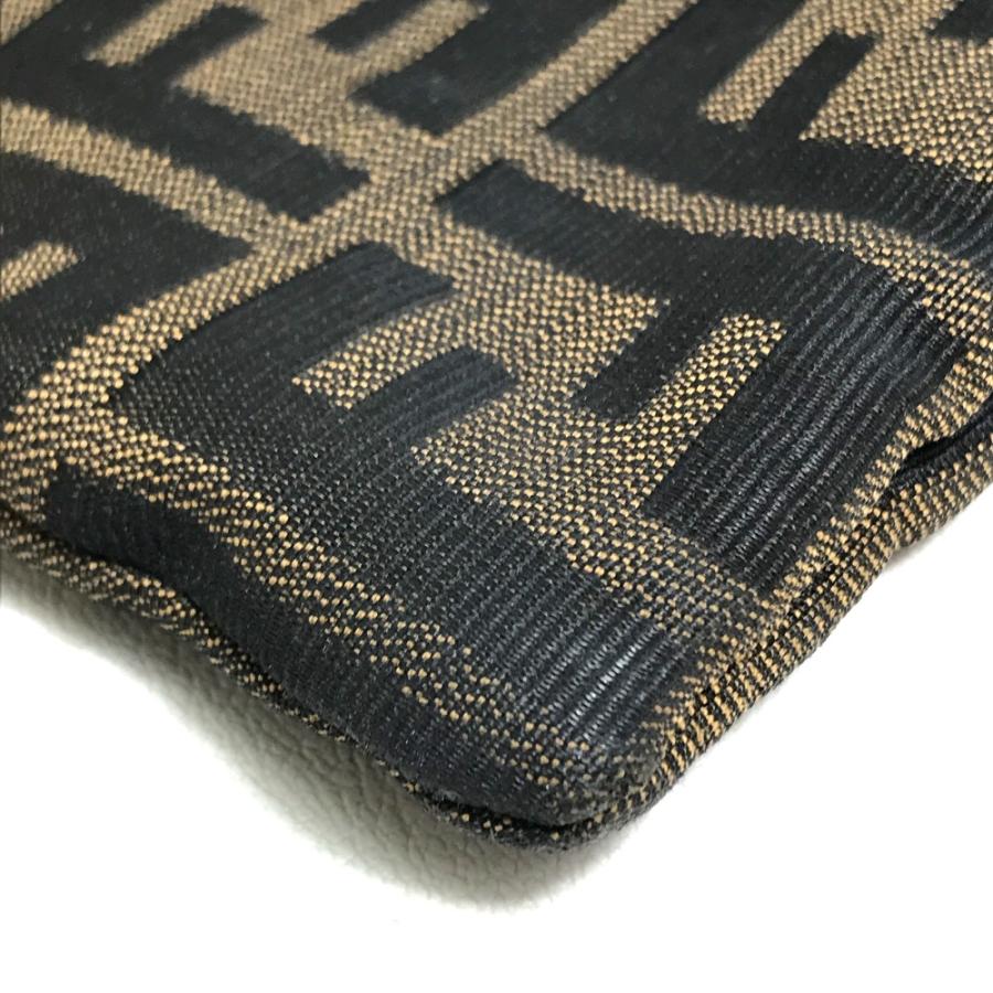 FENDI フェンディ 8BH119 ズッカ 日の丸スパンコール フラット トート